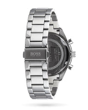 Shop Authentic Hugo Boss Santiago Black Dial Silver Steel Strap Watch for Men - 1513862 - Luxxuri