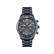  Shop Authentic Hugo Boss Santiago Grey Dial Blue Steel Strap Watch for Men - 1513865 - Luxxuri