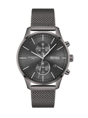  Shop Authentic Hugo Boss Associate Grey Dial Grey Mesh Bracelet Watch for Men - 1513870 - Luxxuri