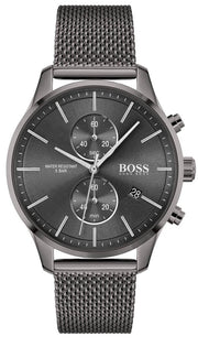  Shop Authentic Hugo Boss Associate Grey Dial Grey Mesh Bracelet Watch for Men - 1513870 - Luxxuri