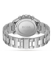  Shop Authentic Hugo Boss Hero Chronograph White Dial Silver Steel Strap Watch for Men - 1513875 - Luxxuri