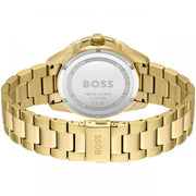  Shop Authentic Hugo Boss Allure Chronograph Green Dial Gold Steel Strap Watch for Men - 1513923 - Luxxuri