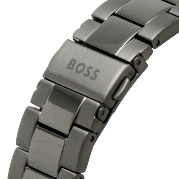 Shop Authentic Hugo Boss Allure Chronograph Grey Dial Grey Steel Strap Watch for Men - 1513924 - Luxxuri