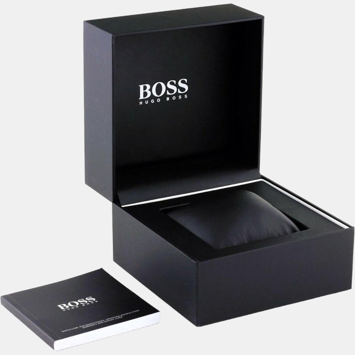  Shop Authentic Hugo Boss Dapper Chronograph Black Dial Black Steel Strap Watch For Men - 1513929 - Luxxuri