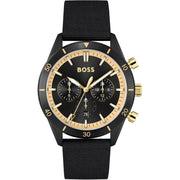  Shop Authentic Hugo Boss Santiago Black Dial Black Nylon Strap Watch for Men - 1513935 - Luxxuri