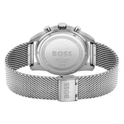  Shop Authentic Hugo Boss Skymaster Green Dial Silver Mesh Bracelet Watch for Men - 1513938 - Luxxuri