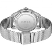  Shop Authentic Hugo Boss Sophio Blue Dial Silver Mesh Bracelet Watch for Men - 1513942 - Luxxuri