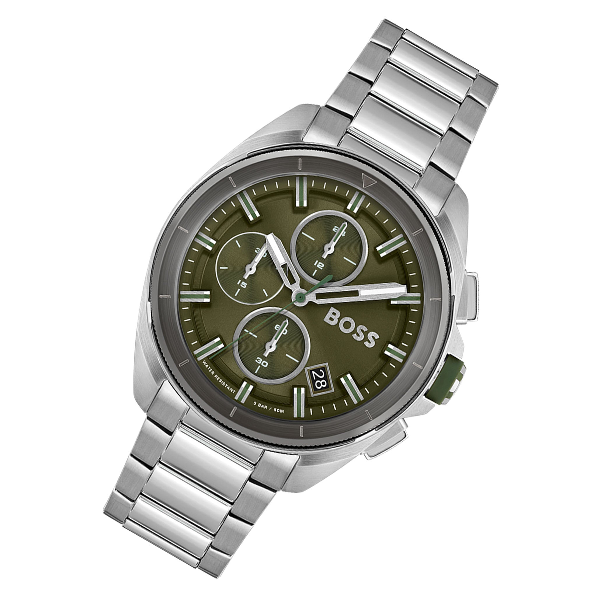  Shop Authentic Hugo Boss Volane Grey Dial Silver Steel Strap Watch for Men - 1513951 - Luxxuri