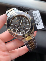  Shop Authentic Hugo Boss Energy Chronograph Black Dial Silver Steel Strap Watch For Men - 1513971 - Luxxuri