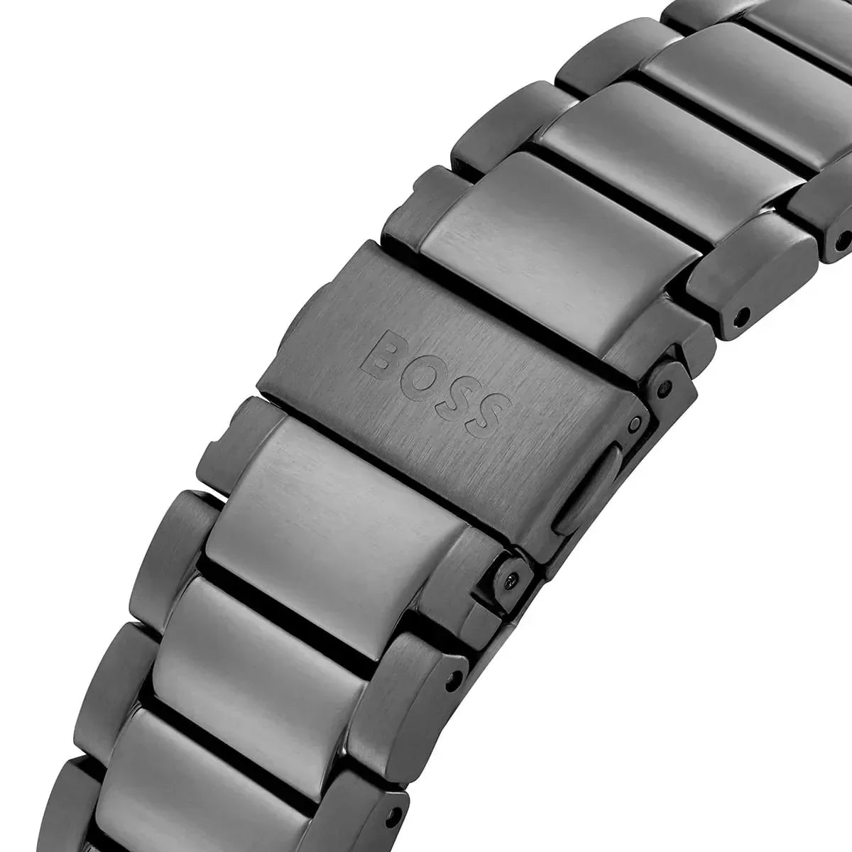  Shop Authentic Hugo Boss One Chronograph Red Dial Grey Steel Strap Watch For Men - 1514000 - Luxxuri