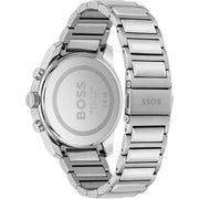  Shop Authentic Hugo Boss Trace Chronograph Red Dial Silver Steel Strap Watch For Men - 1514004 - Luxxuri
