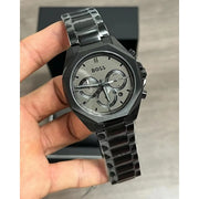  Shop Authentic Hugo Boss Cloud Chronograph Black Dial Black Steel Strap Watch For Men - 1514016 - Luxxuri