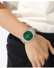  Shop Authentic Hugo Boss Gregor Chronograph Green Dial Two Tone Steel Strap Watch For Men - 1514081 - Luxxuri