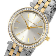  Shop Authentic Michael Kors Darci Silver Dial Two Tone Steel Strap Watch for Women - MK3405 - Luxxuri