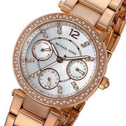  Shop Authentic Michael Kors Parker White Dial Rose Gold Steel Strap Watch for Women - MK5616 - Luxxuri