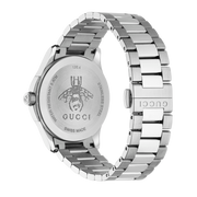  Shop Authentic Gucci G Timeless Silver Dial Silver Steel Strap Watch For Women - YA1264095 - Luxxuri