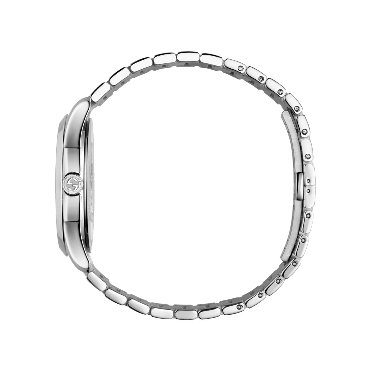  Shop Authentic Gucci G Timeless Black Dial Silver Steel Strap Watch For Women - YA1264029 - Luxxuri