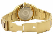  Shop Authentic Bulova Crystal Black Dial Two Tone Steel Strap Watch for Men - 98B235 - Luxxuri