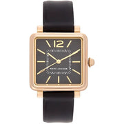  Shop Authentic Marc Jacobs Vic Black Dial Black Leather Strap Watch for Women - MJ1522 - Luxxuri