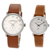  Shop Authentic Marc Jacobs Baker White Dial Brown Leather Strap Watch for Women - MBM1270 - Luxxuri