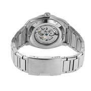  Shop Authentic Fossil Everett Automatic Skeleton Blue Dial Silver Steel Strap Watch for Men - ME3220 - Luxxuri