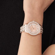  Shop Authentic Michael Kors Harlowe Rose Gold Dial Rose Gold Steel Strap Watch For Women - MK4710 - Luxxuri