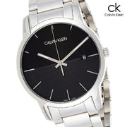  Shop Authentic Calvin Klein City Black Dial Silver Steel Strap Watch for Men - K2G2G14C - Luxxuri