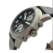  Shop Authentic Marc Jacobs Larry Chronograph Black Dial Black Leather Strap Watch for Men - MBM5054 - Luxxuri