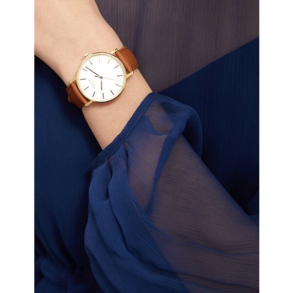  Shop Authentic Tissot T Classic Everytime White Dial Brown Leather Strap Watch For Men - T109.410.36.031.00 - Luxxuri