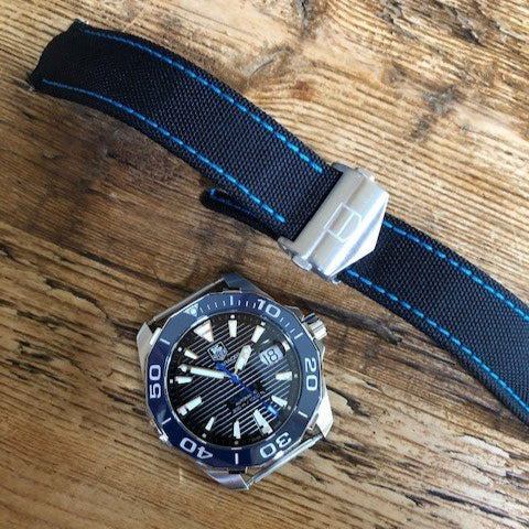  Shop Authentic Tag Heuer Aquaracer Blue Dial Watch for Men - WAY211B.FC6363 - Luxxuri