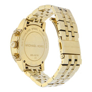  Shop Authentic Michael Kors Ritz Chronograph Gold Dial Gold Steel Strap Watch for Women - MK5676 - Luxxuri