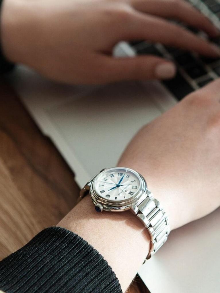  Shop Authentic Maurice Lacroix Fiaba Silver Dial Silver Steel Strap Watch for Women - FA1004-SS002-110-1 - Luxxuri