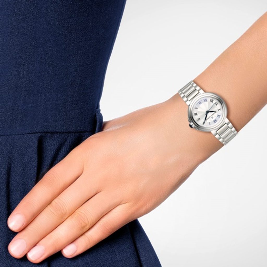  Shop Authentic Maurice Lacroix Fiaba Silver Dial Silver Steel Strap Watch for Women - FA1004-SS002-110-1 - Luxxuri