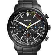  Shop Authentic Fossil Goodwin Chronograph Black Dial Black Steel Strap Watch for Men - FS5413 - Luxxuri