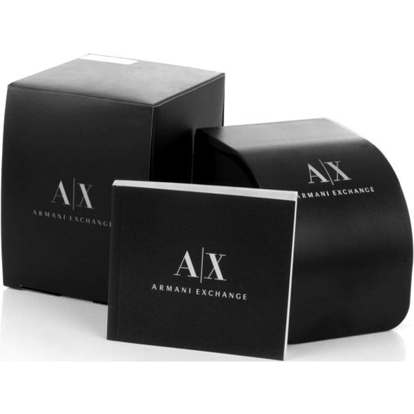  Shop Authentic Armani Exchange Outerbanks Chronograph Black Dial Brown Leather Strap Watch For Men - AX1732 - Luxxuri
