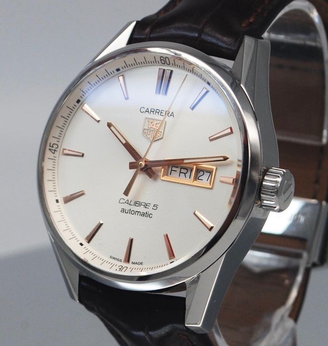  Shop Authentic Tag Heuer Carrera White Dial Watch for Men - WAR201D.FC6291 - Luxxuri