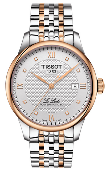  Shop Authentic Tissot T Classic Le Locle Powermatic 80 Silver Dial Two Tone Steel Strap Watch For Men - T006.407.22.036.00 - Luxxuri