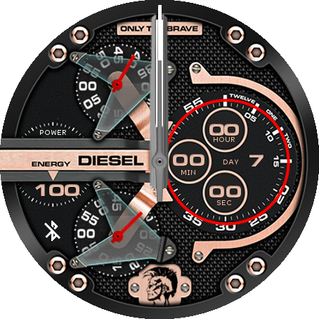  Shop Authentic Diesel Mr Daddy 2.0 Black Dial Black Leather Strap Watch For Men - DZ7350 - Luxxuri