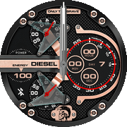  Shop Authentic Diesel Mr Daddy 2.0 Black Dial Black Leather Strap Watch For Men - DZ7350 - Luxxuri