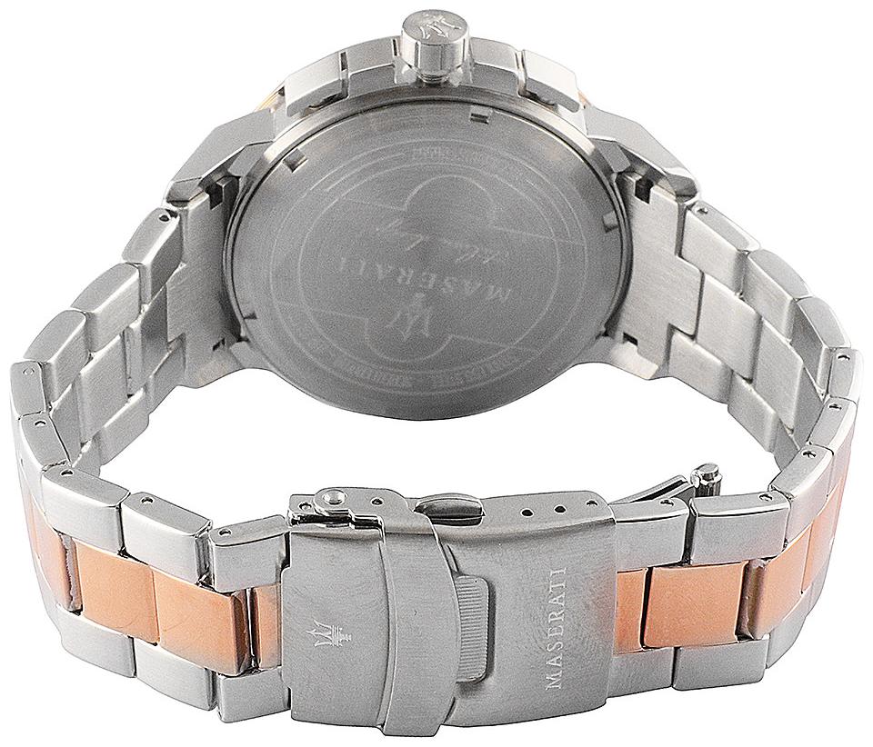  Shop Authentic Maserati Ingegno Chronograph Blue Dial Two Tone Steel Strap Watch for Men - R8873619002 - Luxxuri