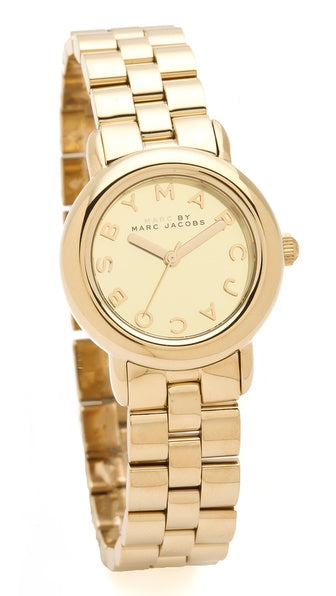  Shop Authentic Marc Jacobs Marci Gold Dial Gold Steel Strap Watch for Women - MBM3098 - Luxxuri