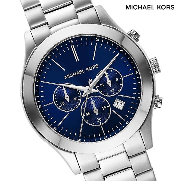  Shop Authentic Michael Kors Slim Runway Chronograph Blue Dial Silver Steel Strap Watch For Men - MK8917 - Luxxuri