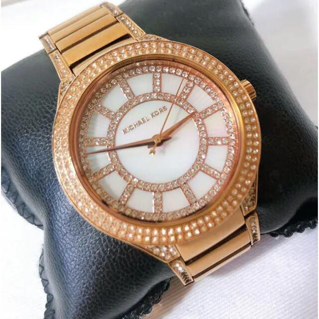  Shop Authentic Michael Kors Kerry Mother of Pearl Dial Rose Gold Steel Strap Watch for Women - MK3313 - Luxxuri