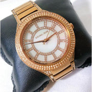  Shop Authentic Michael Kors Kerry Mother of Pearl Dial Rose Gold Steel Strap Watch for Women - MK3313 - Luxxuri