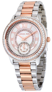  Shop Authentic Michael Kors Madelyn Silver Dial Two Tone Steel Strap Watch for Women - MK6288 - Luxxuri