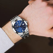  Shop Authentic Maurice Lacroix Aikon Automatic Blue Dial Silver Steel Strap Watch for Women - AI1807-SS002-430-1 - Luxxuri