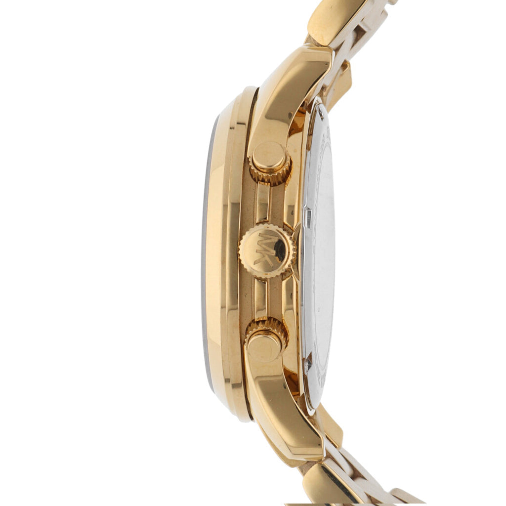  Shop Authentic Michael Kors Runway Iridescent Pink Dial Gold Steel Strap Watch for Women - MK5939 - Luxxuri