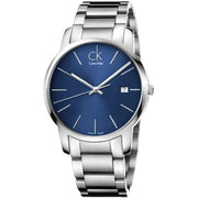  Shop Authentic Calvin Klein City Blue Dial Silver Steel Strap Watch for Men - K2G2G14N - Luxxuri
