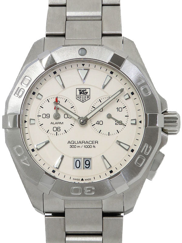 Shop Authentic Tag Heuer Aquaracer White Dial Watch for Men - WAY111Y.BA0928 - Luxxuri