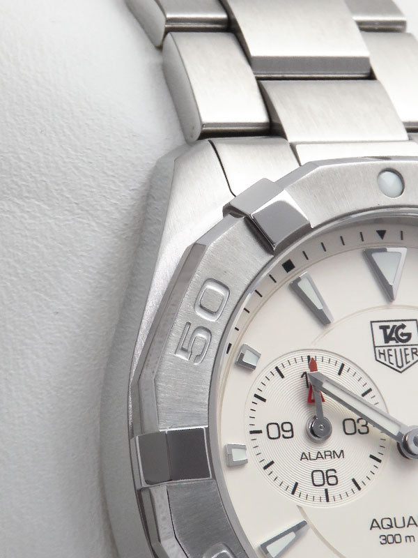  Shop Authentic Tag Heuer Aquaracer White Dial Watch for Men - WAY111Y.BA0928 - Luxxuri
